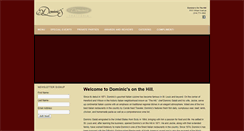 Desktop Screenshot of dominicsrestaurant.com